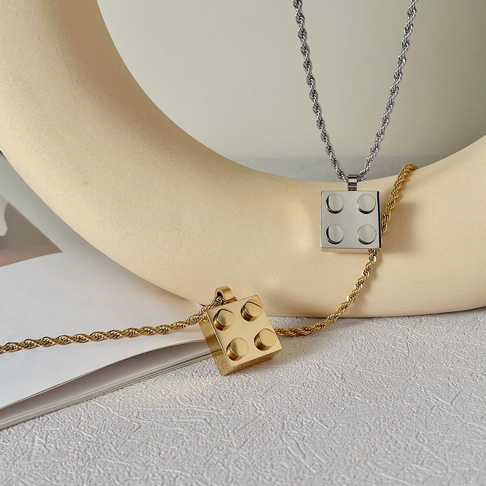 Lego Pendant Necklace