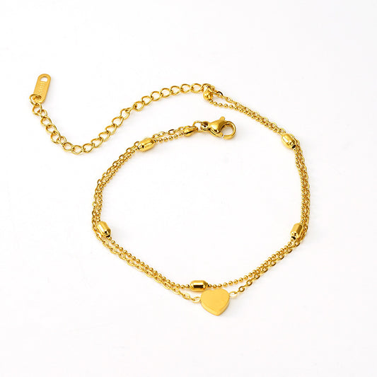 Gold Love Pendant Necklace