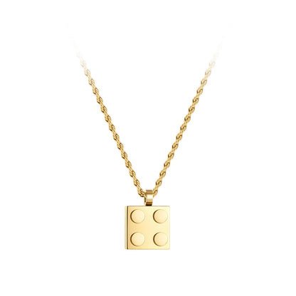 Lego Pendant Necklace