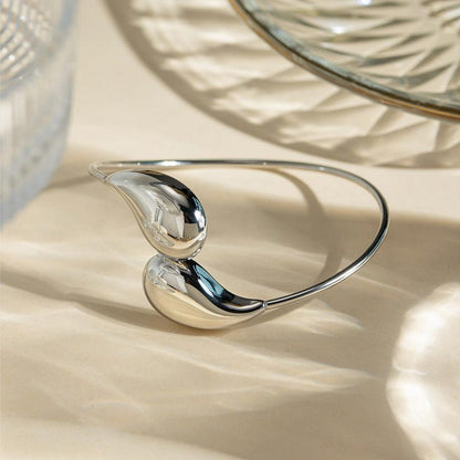 Water Drop Twist Bangle