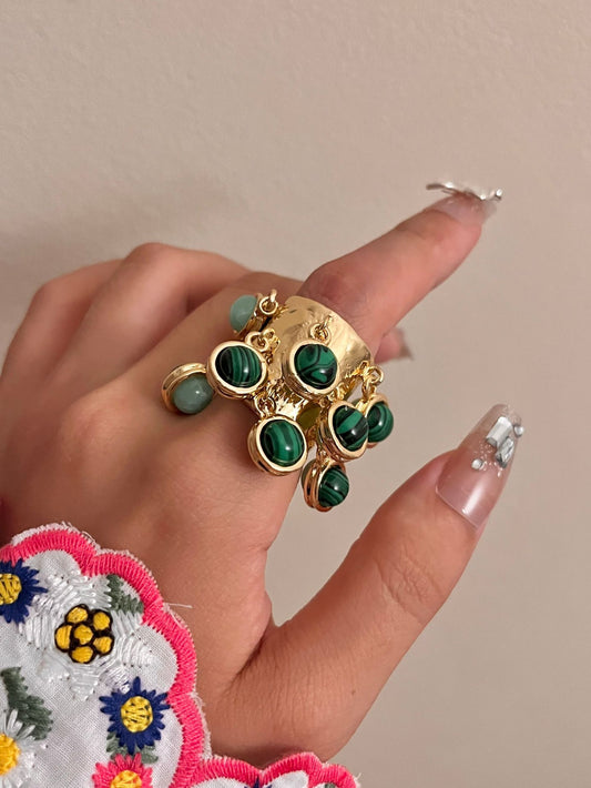 Vintage Peacock Ring