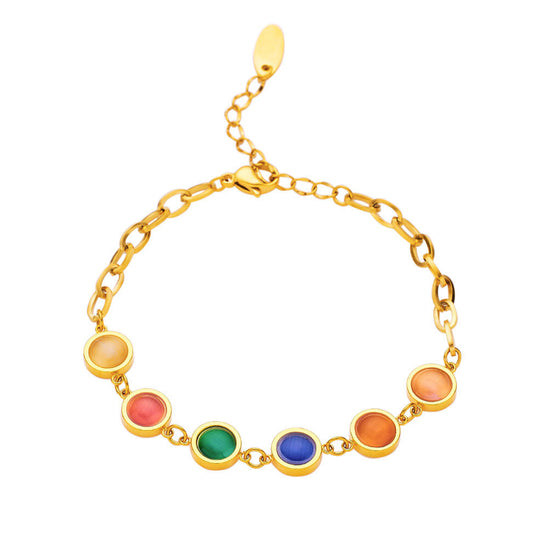 Retro Chic Colour Bracelet