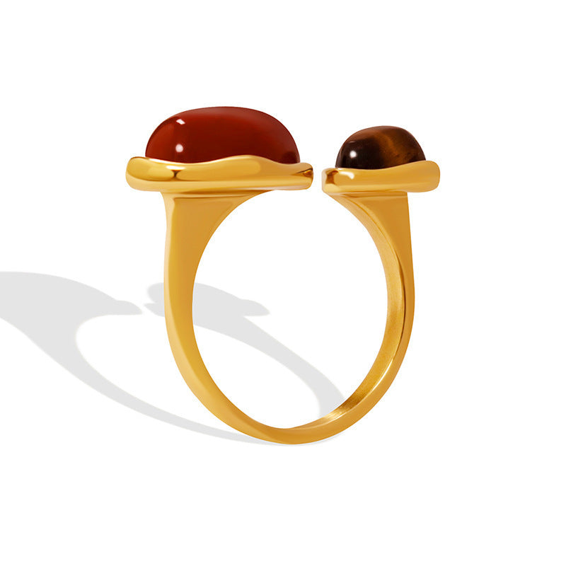 Natural Tiger Eye Ring